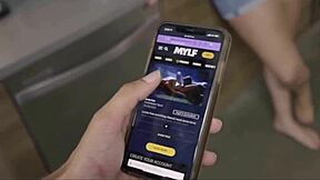 Joslyn Jane, nasty blonde stepmom, rides big cock in POV