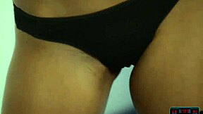 teen hottie stripteases after mma practice