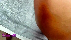 pinky chachi gets cum on mouth and sucks nephew's black cock