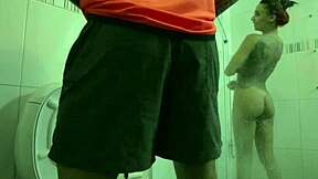 friend fucks girlfriend with window open in front building, neighbors watch