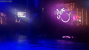 Exciting latina teen 18 years old dances table dance on the desk in mexican amateur video!