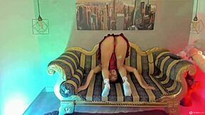 Celeste Jane Squirts On Monster Cock.