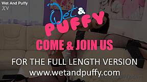 Kira Axe's Juicy Cunt Orgasms in Stockings Masturbation!