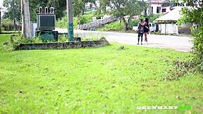 Yoga Girl Fucked By Road Guy During Exercise