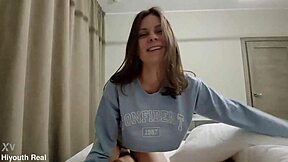 Cutie Stepsister Won't Let Watch TV in Peace!