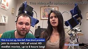 dr tampa emotionally humiliates alexa chang in latex backstage scene