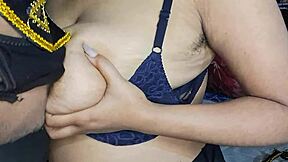 Indian desi bhabhi sucks big boobs in very hot session