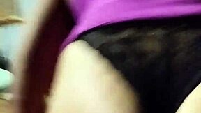 Young 18 year old girl sits on big dick