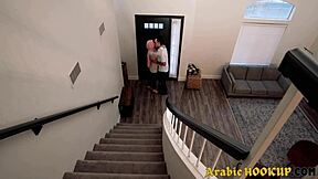 Arabic teen chloe amour on first blind date