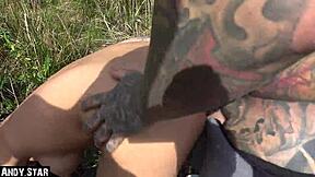 outdoor threesome with snowwhite 24