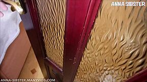 My roommate's unusual yoga involves shaved pussy, toys, and cum in dorm pov