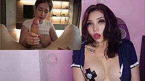 Rubia De Grandes Tetas Naturales Se Coge A Su Patron Masturbacion Creampie Pov Horny