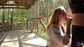 Vicky Sixxx Sucks Me in Public!