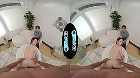 Melanie marie humiliates boyfriend by fucking hard cock