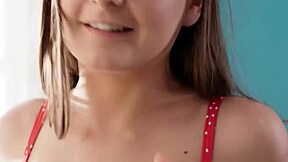 Is aften opal getting distracted by massive cock for blowjob and facial?