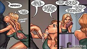 Fuck me harder in the kitchen, the ebony maid begs.