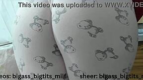 Milf Masturbates In Pajamas!