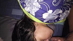 Chubby BBW mother in law lies on student's bed, licking in homemade scene! 😏