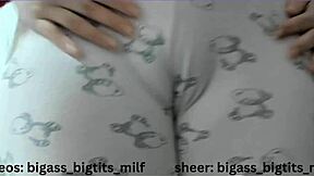 Milf Masturbates In Pajamas!