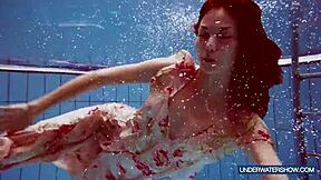 Martina continues her hot croatian beach show