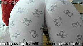 Milf Masturbates In Pajamas!