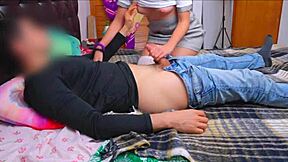 invite her home for homework to fuck on camera?