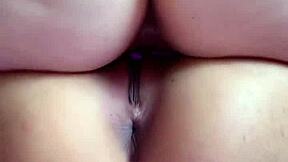 I tribbed with that beautiful babe, vibrator in our wet tight pussies, big clit action