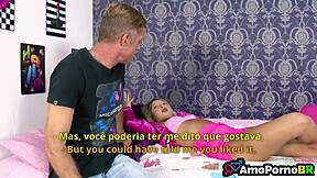 I Knew My Stepfather Was Masturbating in My Bed, Blonde Teen Discovers Taboo Secret