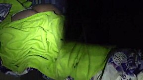 Chubby BBW mother in law lies on student's bed, licking in homemade scene! 😏