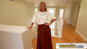 stepnana uses her huge boobs and seduction skills effectively