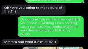 sexting to emasculate my sissy bitch with humiliation