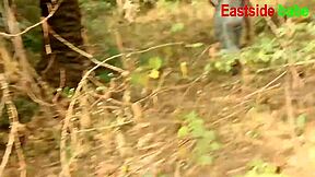 Eastsidebabe insisted on outdoor fuck with big black cock 😜!