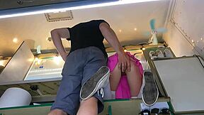 Boss Fingers Assistant's Pussy Now!