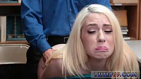 Is The Petite Blonde Cop Girl Into BDSM?