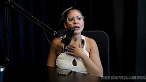 barbara sol and bia hot in podcast foreplay