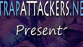 strapon activity in threeway with teen and milf