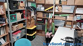 skinny teen gets facialized in reality