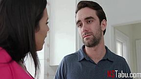 I pound naughty stepsis Autumn Falls hard