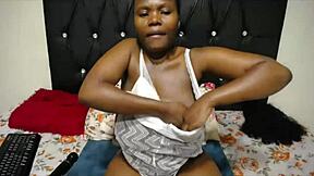 Black Bitch Destroying Fat Pussy