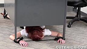 Cute Redhead Fucked By Teacher