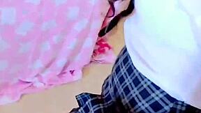 Masked Stranger Fucks Mexican High School Girl