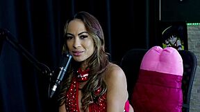 Era pau pra dentro, marcou de fazer com 20 transsexual prefere fazer seus fetiches nas cenas e transou no avião - Belinha Baracho watch on sheer red