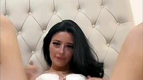 Horny British Slut Girlfriend Masturbates and Blows!