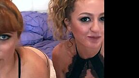 personal home movie shows skinny teen in hardcore threesome with double blowjob