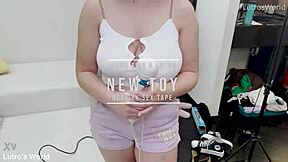 Cute curvy latina teen 18+ with huge tits made to squirt - diana rius