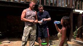 Petite Asian Doll Jade Sin in Outdoor Scene