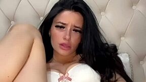 Horny British Slut Girlfriend Masturbates and Blows!