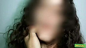 Latina YouTuber Records First Deepthroat And Cum Scene