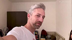 Tiny Italian Teen Deepthroats Huge Cock