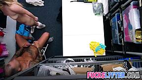 bra stuffing brat blonde aria banks